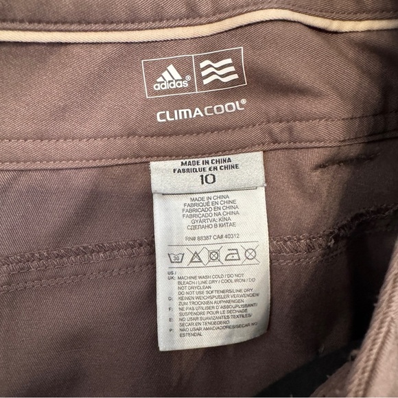Adidas ClimaCool Brown Active Skirt - Size 10 - Picture 4 of 6